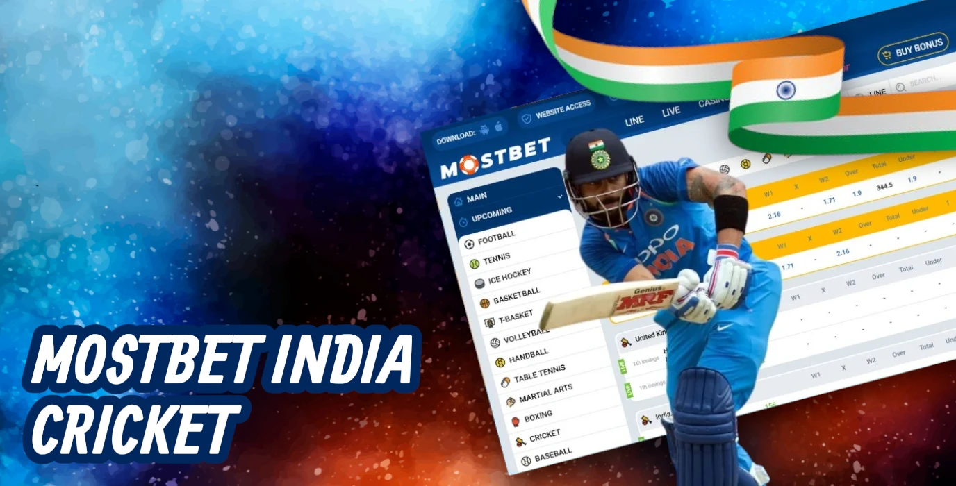 Mostbet Cricket - Betting on Cricket Matches in India